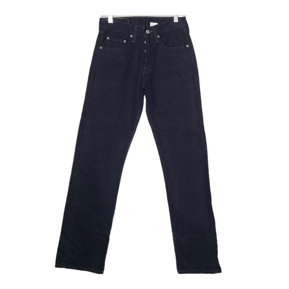Levi's Mens 501 dark wash straight leg jeans sz 27